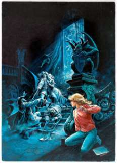 Luis Dominguez (attributed) - Cover Painting Original Art (c. 1970s).... | Heritage