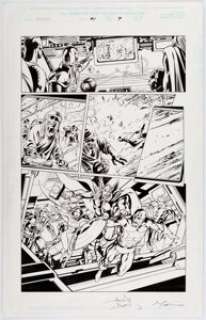 Alan Davis and Mark Farmer Avengers #41 Story Page 9 Original Art (Marvel, 2001).... | Heritage