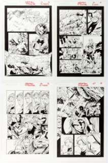 Paul Pelletier and Dave Meikis Negation #25 Partial Story Original Art Group of 15 (CrossGen, 2003-2005).... (Total: 15 Original Art)