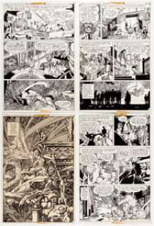 Alex NiÃ±o House of Mystery #256 Partial Story Original Art Group of 8 (DC, 1978).... (Total: 8 Original Art) | Heritage