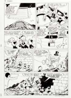 William Van Horn Anders And & Co. [Donald Duck and Company] #1994-41 Story Page 18 Original Art (Egmont, 1994).... | Heritage