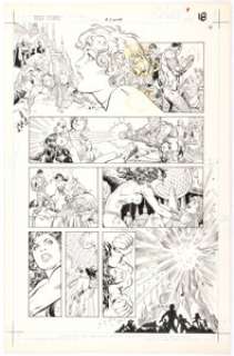 José Luis Garcia-LÃ³pez and Romeo Tanghal The New Teen Titans #9 Story Page 14 Original Art (DC, 1985).... | Heritage