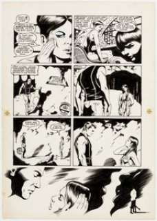 Steve Rude and John Nyberg Nexus #18 Story page 8 Original Art (First, 1986). From the story "Kreed At The - | Heritage