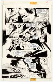 Joe Quesada and Kevin Nowlan Batman: Sword of Azrael #3 Story page 12 Original Art (DC, 1992).... | Heritage