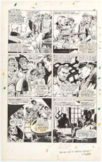 Tom Sutton and John Severin Sgt. Fury #57 Story Page 14 (Marvel, 1968).... | Heritage