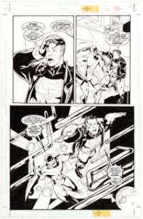  - Joe Phillips and Jasen Rodriguez Secret Origins 80-Page Giant #1 Page 31 Original Art (DC, 1998)....
