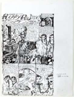  - Dame Darcy Meat Cake #4 Original Art Group of 9 (Fantagraphics, 1995).... (Total: 9 Original Art)