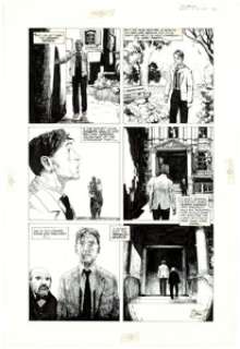  - John Ridgway Clive Barker‘s Hellraiser #3 Story Page 24 Original Art (Marvel Comics, 1990)....