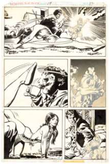 Gene Colan and Klaus Janson Howard the Duck #19 Story Page 22 Original Art (Marvel Comics, 1977).... | Heritage