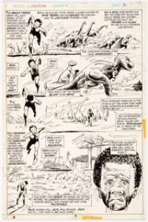 Billy Graham Jungle Action #17 Story Page 4 Original Art (Marvel Comics, 1976)... | Heritage