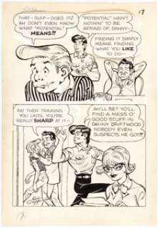 Al Capp and Frank Frazetta Li’l Abner and the Creatures from Drop-Outer Space (#nn) Page 17 Original Art (United F... | Heritage