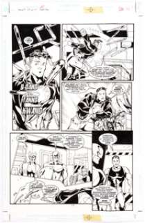 Joe Phillips and Jasen Rodriguez Secret Origins 80 Page Giant Story Page 21 Original Art (DC Comics, 1998)....
