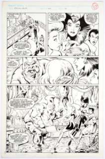 Alan Davis and Mark Farmer Excalibur #49 Story Page 13 Original Art (Marvel, 1992).... | Heritage