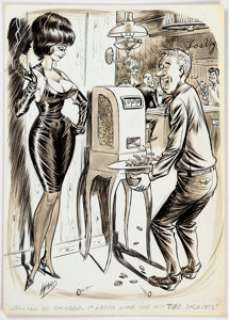 Bill Ward Humorama Cartoon Illustration Original Art (Humorama, 1959). "Well I’ll be danged. It looks like I - | Heritage
