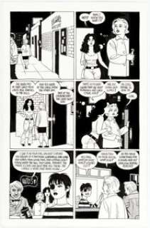 Jaime Hernandez Love and Rockets Story Page 5 Original Art (Fantagraphics, c. 2011) ... | Heritage