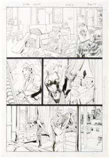 J.G. Jones Final Crisis #3 Story Page 17 Original Art (DC Comics, 2008)....
