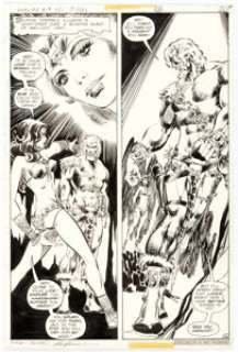 Mike Grell Warlord #14 Story Page 16 Original Art (DC, 1978).... | Heritage