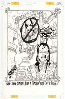 Keith Giffen Lobo: Infanticide #1 Story Page 24 Original Art (DC Comics, 1992). ... | Heritage