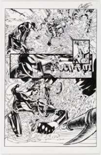 Damion Scott and Cory Hamscher All-New Ghost Rider #10 Story Page 17 Original Art (Marvel, 2015)....
