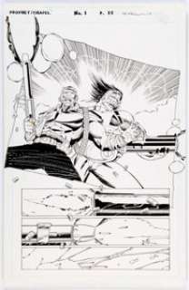 Mark Pajarillo and Sean Parsons Prophet/Chapel: Super Soldiers #1 Story Page 15 Original Art (Image, 1996)....
