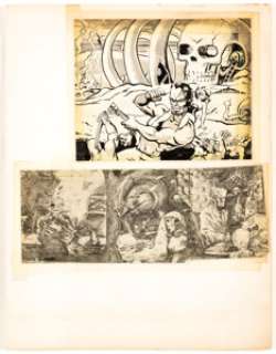 Wally Wood - Sketch Original Art (c. 1940-50s).... | Heritage