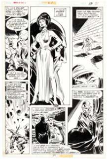 John Buscema and Frank Springer Master of Kung Fu #27 Story Page 17 Original Art (Marvel, 1975).... | Heritage