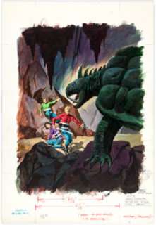 George Wilson Flash Gordon #19 Cover Painting Original Art (Gold Key, 1978).... | Heritage