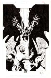 Gary Frank and Cam Smith The Batman Chronicles #10 Splash Page 8 Original Art (DC Comics, 1997).  The Batman - | Heritage