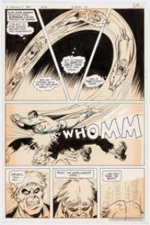 Murphy Anderson DC Comics Presents #8  Story Page 12 Original art (DC, 1979). Superman overcomes Solomon Grundy‘s -