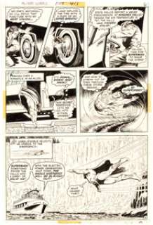 Curt Swan and Murphy Anderson Action Comics #417 Story Page 6 Original Art (DC Comics, 1972).  Clark Kent slips - | Heritage