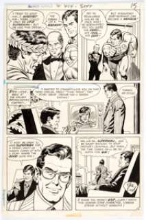 Curt Swan and Murphy Anderson Action Comics #404 Story Page 14 Original Art (DC, 1971). Superman/Clark Kent and - | Heritage