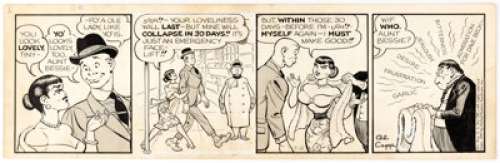 Al Capp and Frank Frazetta Li’l Abner  Daily Comic Strip Original Art dated 7-15-57 (United Feature Syndicate, - | Heritage