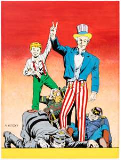 Alex Kotzky | National Comics #38 Cover Re-Creation Original Art (undated). | Heritage