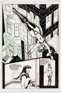 Ed McGuiness and Nathan Massengill - Vengeance of Vampirella #24 Story Page 18 Original Art (Harris, 1996).
