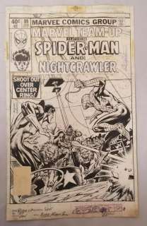Original Marvel Team Up Cover. #89. | Weiss Auctions