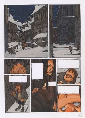 Jean-Christophe Thibert | Le Marteau des sorcières - Warul (T.1) - Planche originale n°15 | Daniel Maghen