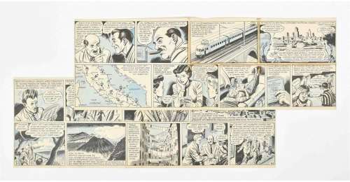 SPRENGER, HENK (1919-2005). ORIGINAL KICK WILSTRA PAGES | Zwiggelaar Auctions