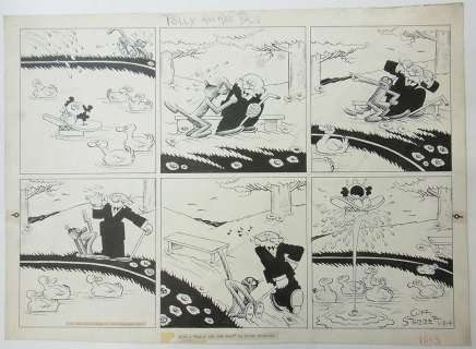  - 7: Sterrett, Cliff Polly and her Pals, large or Sunday