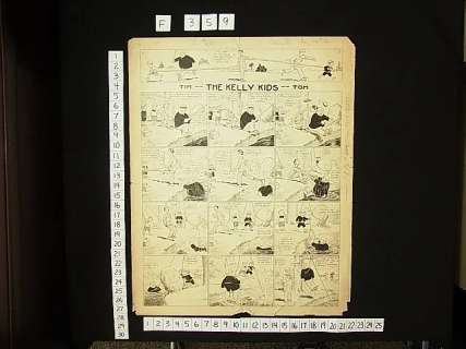 44: Kahles, C.W. The Kelly Kids, Sunday comic strip (No | Hess Fine Auctions