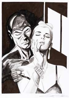 GIUSEPPE CANDITA, Diabolik e Eva Kant | Art-Rite