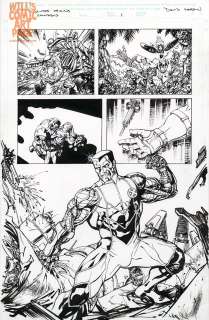 David Yardin - Origins of Marvel Comics: X-Men #1 Pg 1 Title Splash (Marvel, 2010) Colossus