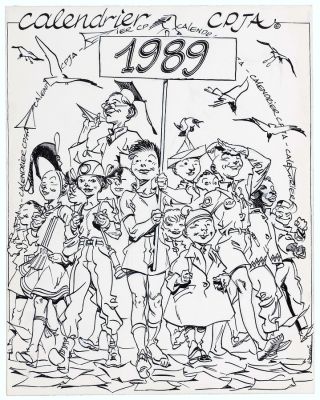 Séverin | Illustration à l’encre de Chine, à la trame et… | AZ auction