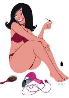 Arthur de Pins | PIN UP Peinture originale numérique signée… | Kahn et Associés