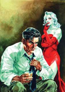 Kas | HALLOWEEN BLUES Dessin original Ã  l’aquarelle pour la couverture du | Kahn et Associés