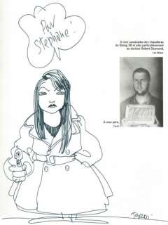 Tardi. Dessin original dédicacé Nestor Burma | BDEnchères