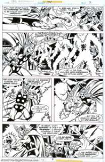 Dave Wenzel and Pablo Marcos - Original Art for The Avengers #174, page 3 (Marvel, 1978). The Collector pits a - | Heritage