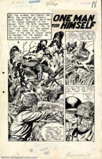 John Celardo - Original Art for This is War #7, Complete 7-page Story "One Man for Himself" (Standard, - | Heritage