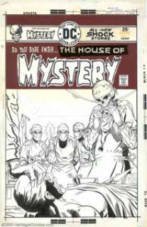 Bill Draut - Original Cover Art for House of Mystery #237 (DC, 1975). The underrated Bill Draut provides a - | Heritage