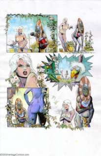 Arthur Suydam - Original Art for Penthouse Comix, "Libby in the Lost Land" (Penthouse, undated). Take - | Heritage