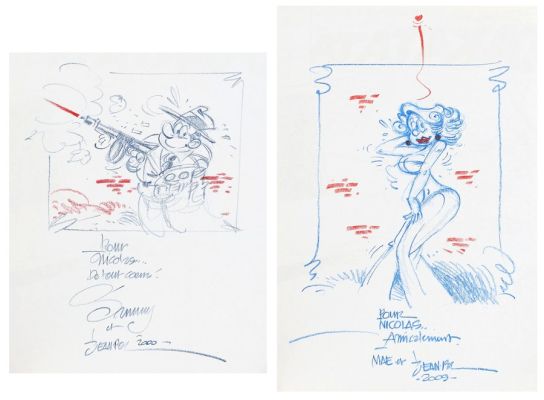 Jean-Pol | Lot 050 - Sammy 35 et 38. Le tome 35 est agrémenté d’une… | AZ auction